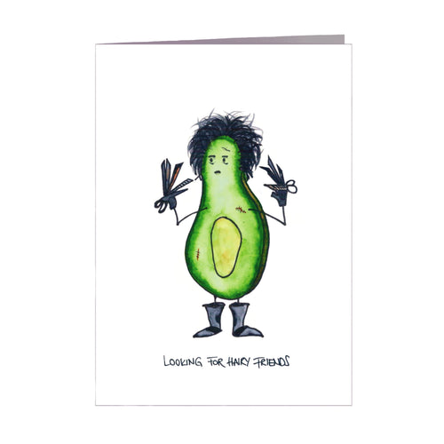 Avocado Karte | Looking for hairy friends