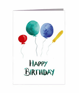 Geburtstagskarte | Happy Birthday | Alles Gute | 5er Set