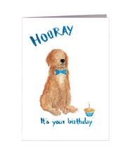 Laden Sie das Bild in den Galerie-Viewer, Geburtstagskarte | It&#39;s your birthday | Hund | Golden Retriever