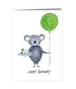Geburtstagskarte | Happy Birthday | Koala