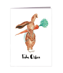 Karte Ostern | Hase | Frohe Ostern